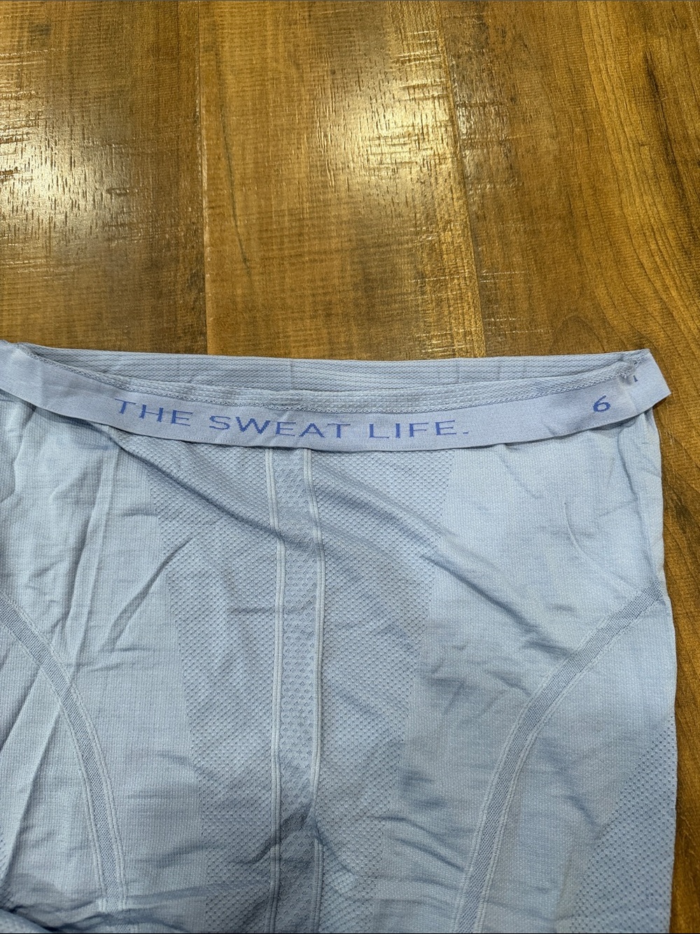 lululemon athletica Pale Blue Short-Sleeve Performance Tee - Picture 4 of 4